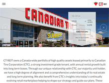 Tablet Screenshot of ctreit.com